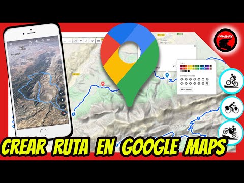 Como hacer una ruta en google maps y guardarla
