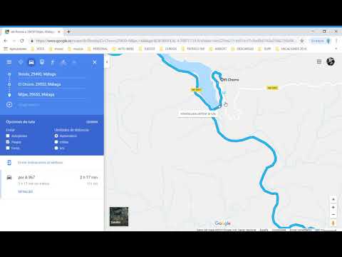 Grabar recorrido en google maps